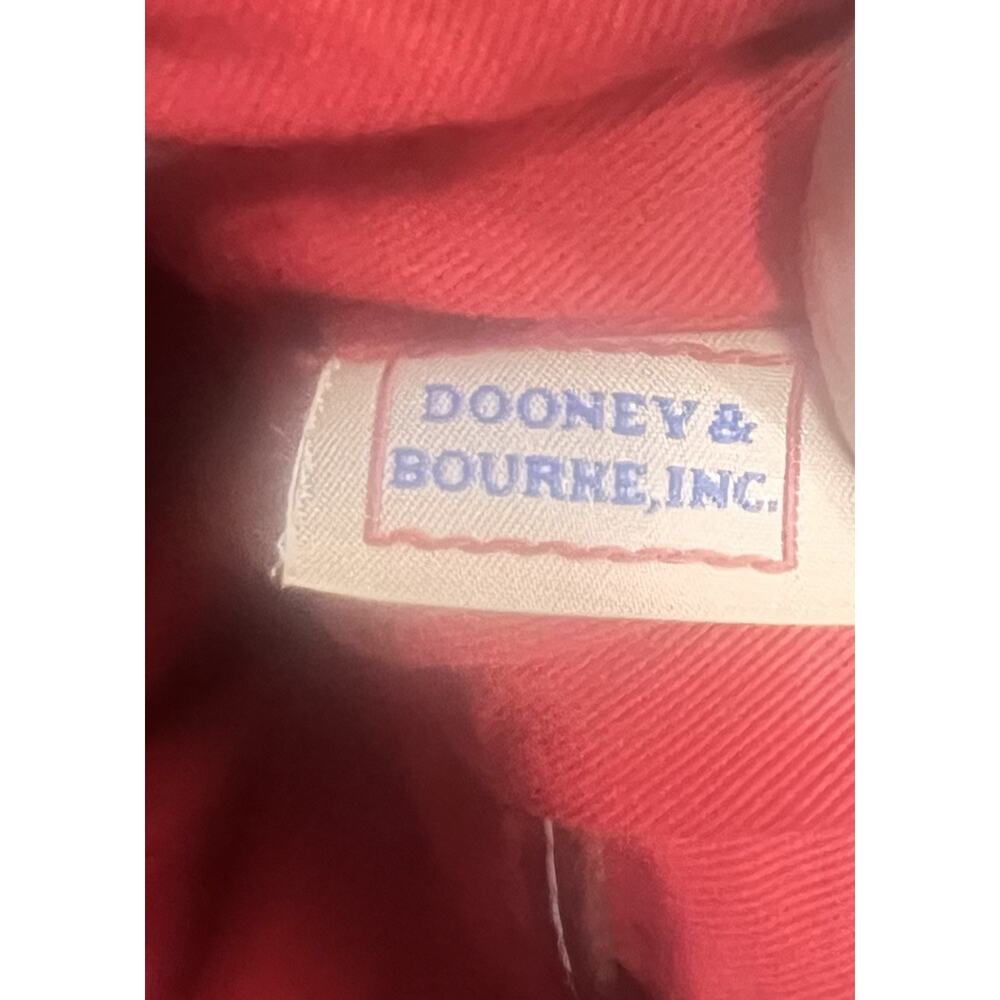 Dooney & Bourke Pebble Leather Large Tote East/West Sac Caramel Brown - Picture 8 of 17